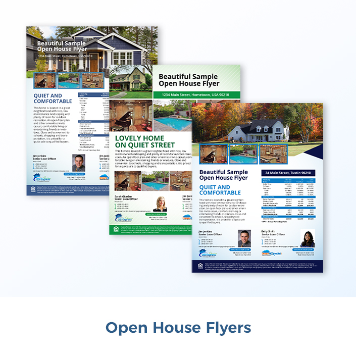 Open House Flyers